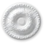 Nmc - r8 arstyl rosace polyur�thane no�l & marquet 54 x 495 x 495 - 1 pi�ce