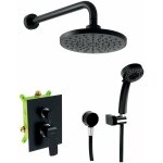 Novaservis - nobless tina - set de mitigeur encastr avec accessoires, noir sada38051r, 5