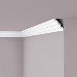 Corniche nmc sm nomastyl noel marquet moulure d�corative corniche de plafond design moderne blanc 2 m ...