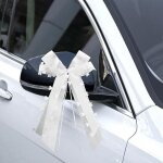 Noeuds de ruban de deco mariage, 30 pièces décoration voiture mariage noeuds et rubans satin blanc, noeud ... Noeuds de ruban de deco mariage, 30 pièces décoration voiture mariage noeuds et rubans satin blanc, noeud ...
