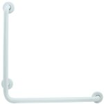 Barre de support 90º pour mur 600x600 mm nofer finition : blanc Barre de support 90º pour mur 600x600 mm nofer finition : blanc