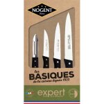 Nogent 3 etoiles - coffret de 3 couteaux et un �plucheur 00087v