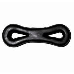 Noir 10 - anneau en caoutchouc pour martingale au trot