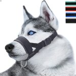 L, noir) muselière en nylon réglable pour chiens, museliere anti aboiement anti - morsure L, noir) muselière en nylon réglable pour chiens, museliere anti aboiement anti - morsure