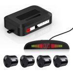 Noir voiture radar de recul led parking beep & park assist syst�me avec distance affichage r�tro aide ...