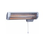 Noirot - chauffage infrarouge salle de bain royatz avec minuterie 600w - intuis m131112