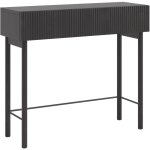 Nolie - table console avec tiroir - debout - 90 cm - couleur du bois de fr�ne portland - selsey