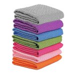 Non slip yoga towel fitness gym yoga mat towel anti skid microfiber cover blanket 183cm61cm soft nonslip ...