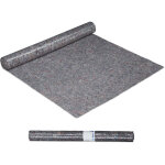 Non - tiss, 2 rouleaux de protection, 1x10 m, antidrapant, tanche, 200g / m, pour peinture, dmnagement, ...