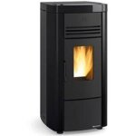 La nordica extraflame - po�le � granules �tanche - extraflame angela evo 8 kw noir
