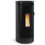 La nordica extraflame - pole  granuls debby cx noir - lectronique 9 kw
