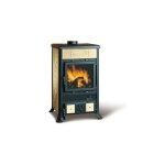 Poele a' bois la nordica extraflame en fonte rossella r1 liberty parchemin 11, 0 kw pour 252 m chauffe' ...