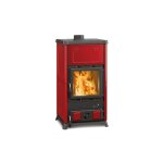 Pole  bois raccordable en cramique - la nordica fedora 8. 3 kw bordeaux
