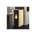Poele a' granule's ventile' la nordica extraflame ketty evo 2. 0 parchemin 7, 4 kw pour 186 m bardage ...