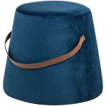 Nordlys - pouf de salon avec poignee