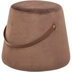 Nordlys - pouf de salon avec poignee