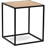 Nordlys - table appoint bout de canape meuble industriel carre Nordlys - table appoint bout de canape meuble industriel carre