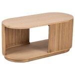 Nordlys - table basse en bois avec rangement