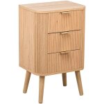 Nordlys - table de chevet nuit appoint naturel en bois