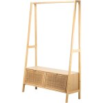 Nordlys - vestiaire entre bois massif porte manteau