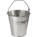 Seau 9, 5 l tôle d'acier, galvanisé argent Ø 280 mm hauteur 280 mm Seau 9, 5 l tôle d'acier, galvanisé argent Ø 280 mm hauteur 280 mm