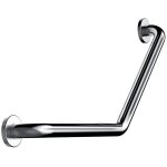 Normbau - barre d'appui coude 135 srie inox care - 400 x 400 mm