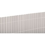 Nortene - canisse pvc double face 20mm - blanc - 1x3m