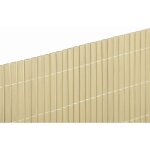 Nortene canisse pvc double face 20mm - coloris bambou - 1x3m