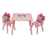 Minnie - ensemble table et 2 chaises pour enfants mouse disney