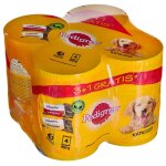 Nourriture pour chien pedigree 2xb?uf 2xpoulet 4x400g