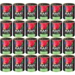 Nourriture pour chien rafi au gibier 24x800g