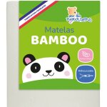 Les noursons - matelas b�b� bamboo - 60x120 cm - doux et absorbant - sans traitement chimique - fabrication ...