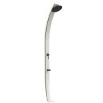 Nouvelle douche blanche chauffage solair cm 25x27x226, 6 mpc docciasolare rioxxl bianco blackmatt Nouvelle douche blanche chauffage solair cm 25x27x226, 6 mpc docciasolare rioxxl bianco blackmatt