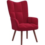 Chaise rembourr�e en velours �l�gant diverses couleurs disponibles couleur : rouge