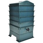 Nova - inlife lombricomposteur 4 plateaux 42 x 42 x 60 cm - vert Nova - inlife lombricomposteur 4 plateaux 42 x 42 x 60 cm - vert