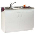 Nova - meuble sous �vier sim'nf 1000x600 2 portes - n�ova - s12n02100