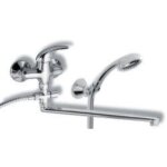 Novaservis - metalia 55 - robinetterie de baignoire murale compl�te, chrome 55072, 0