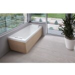 Novellini - baignoire elysium sense 4 2. 0 180x80 cm avec vidage