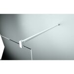 Novellini - barre de renfort recoupable pour verre 6 et 8 mm - 150 cm - finition profilé : chrome Novellini - barre de renfort recoupable pour verre 6 et 8 mm - 150 cm - finition profilé : chrome