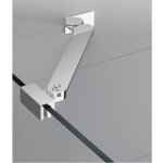 Novellini - barre de renfort d'angle 45 cm pour paroi de douche fixe Novellini - barre de renfort d'angle 45 cm pour paroi de douche fixe