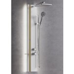 Novellini box doccia - colonne de douche hydromassante avec led novellini line 2 blanc 150cm - blanc ...