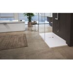 Novellini - receveur de douche blanc ultra - plat recoupable custom h. 3, 5 cm - blanc - blanc - -