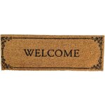 Novotex - tapis coco welcome envers pvc 25x75 cm Novotex - tapis coco welcome envers pvc 25x75 cm