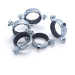 Noyon&thiebault - collier de fixation simple isophonique pour tube cuivre �28 x5 colliers