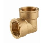 Noyon&thiebault - coude laiton femelle f3 / 8 (12x17) 525 - 12l1