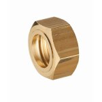 Noyon&thiebault - crou 6 pans laiton pour collet battu femelle f3 / 8 (12x17) � 12 mm - 112 - 1212l1