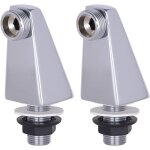Noyon&thiebault - kit colonnettes avec flexibles sertis carres