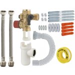 Noyon&thiebault - groupe de sécurité siège inox nf droit + kit raccordement / fixation Noyon&thiebault - groupe de sécurité siège inox nf droit + kit raccordement / fixation