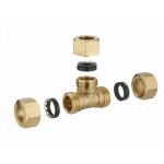 Noyon&thiebault - t� laiton � joint mixte �gal pour tube cuivre � 12 mm - 512g - 12l1