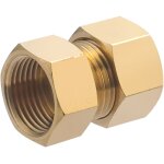 Noyon&thiebault - raccord laiton � joint mixte femelle f3 / 8 (12x17) pour tube cuivre � 10 mm - 413g ...